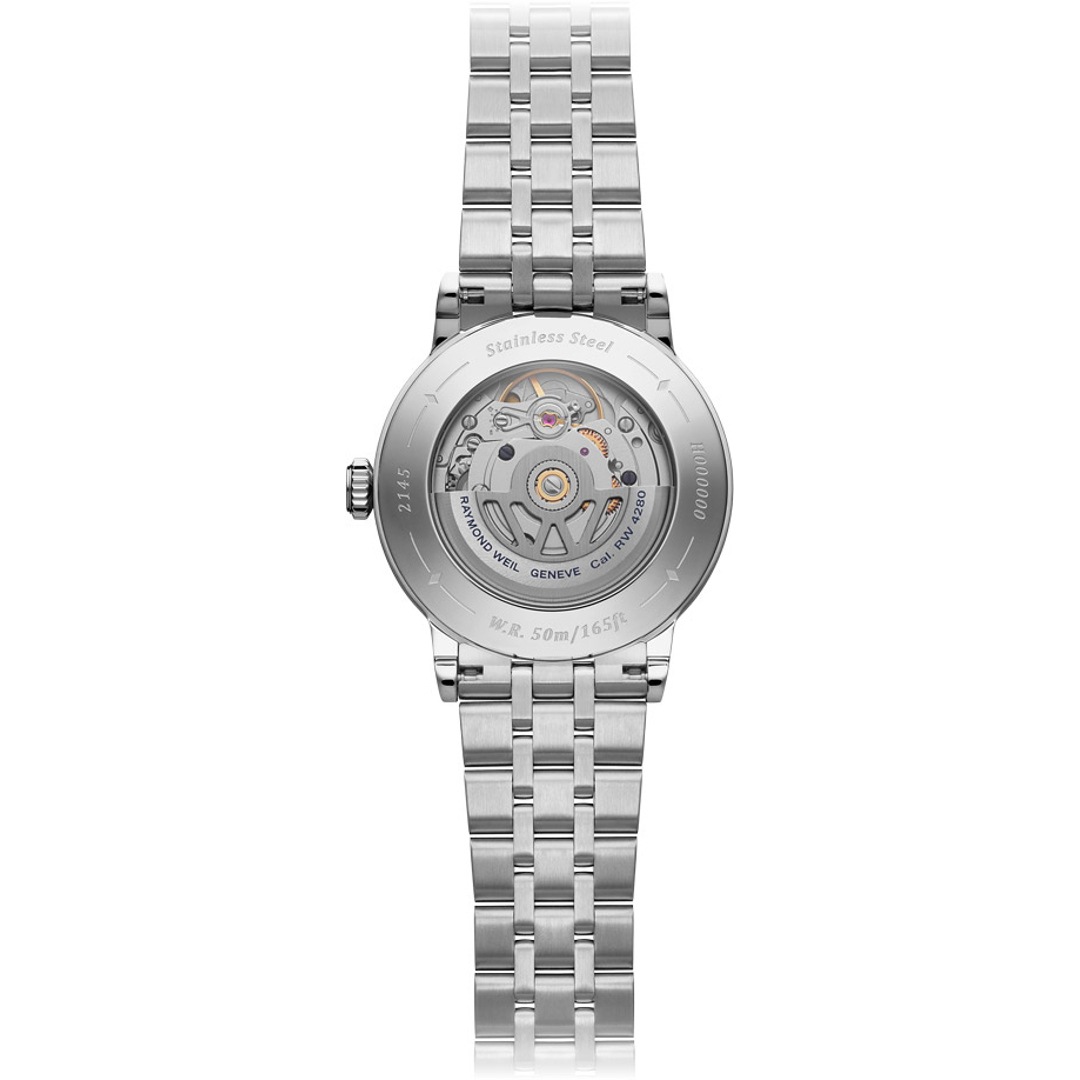 Raymond Weil Millesime Moon Phase Diamonds Jeansblau Ø 35mm