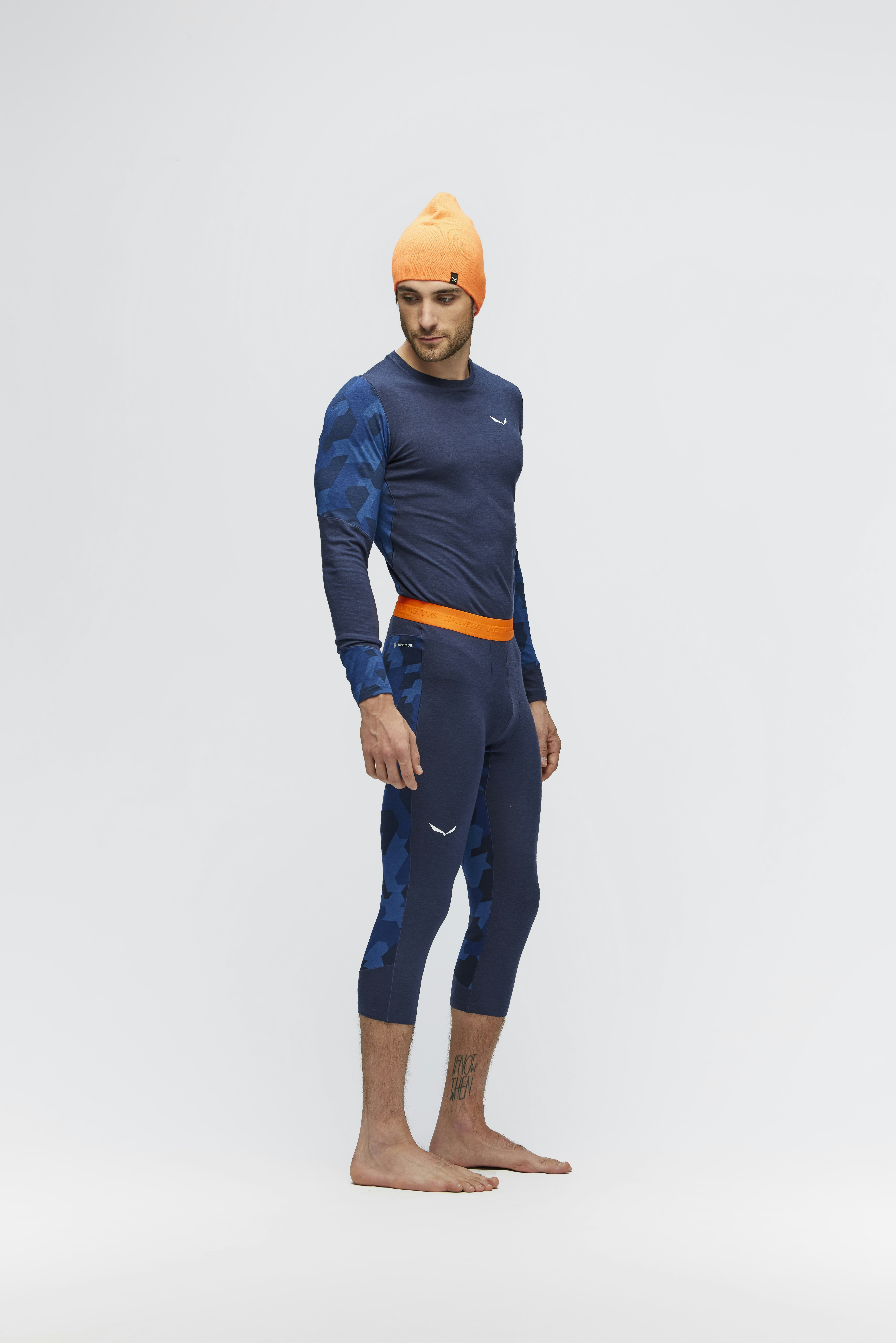 Cristallo Warm Alpine Merino Responsive 3/4 Leggings Herren