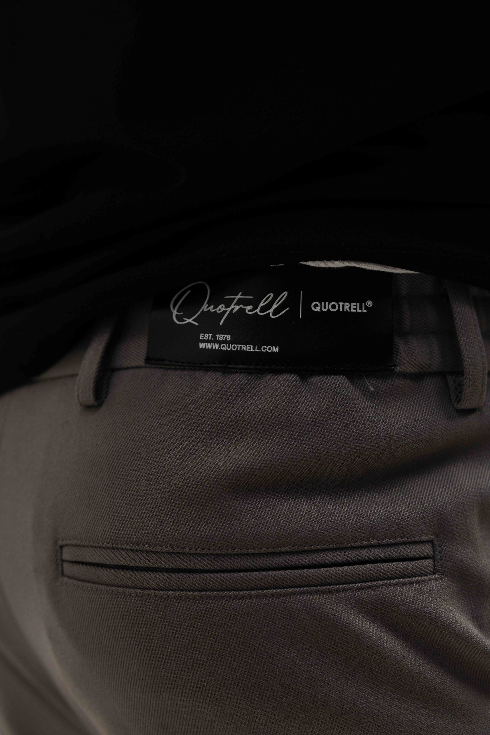 Quotrell Roman Broek Heren Grijs