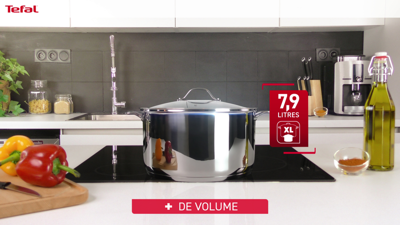 Intuition XL Grande marmite inox 28 cm