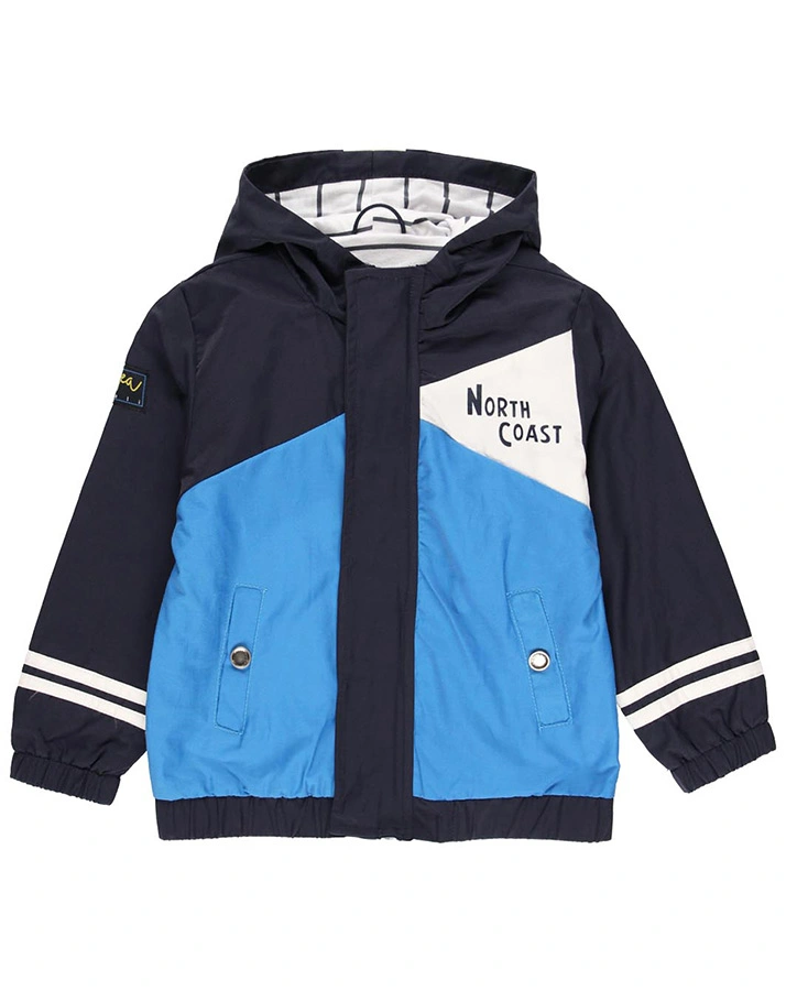 Windjacke NORTH COAST in blau