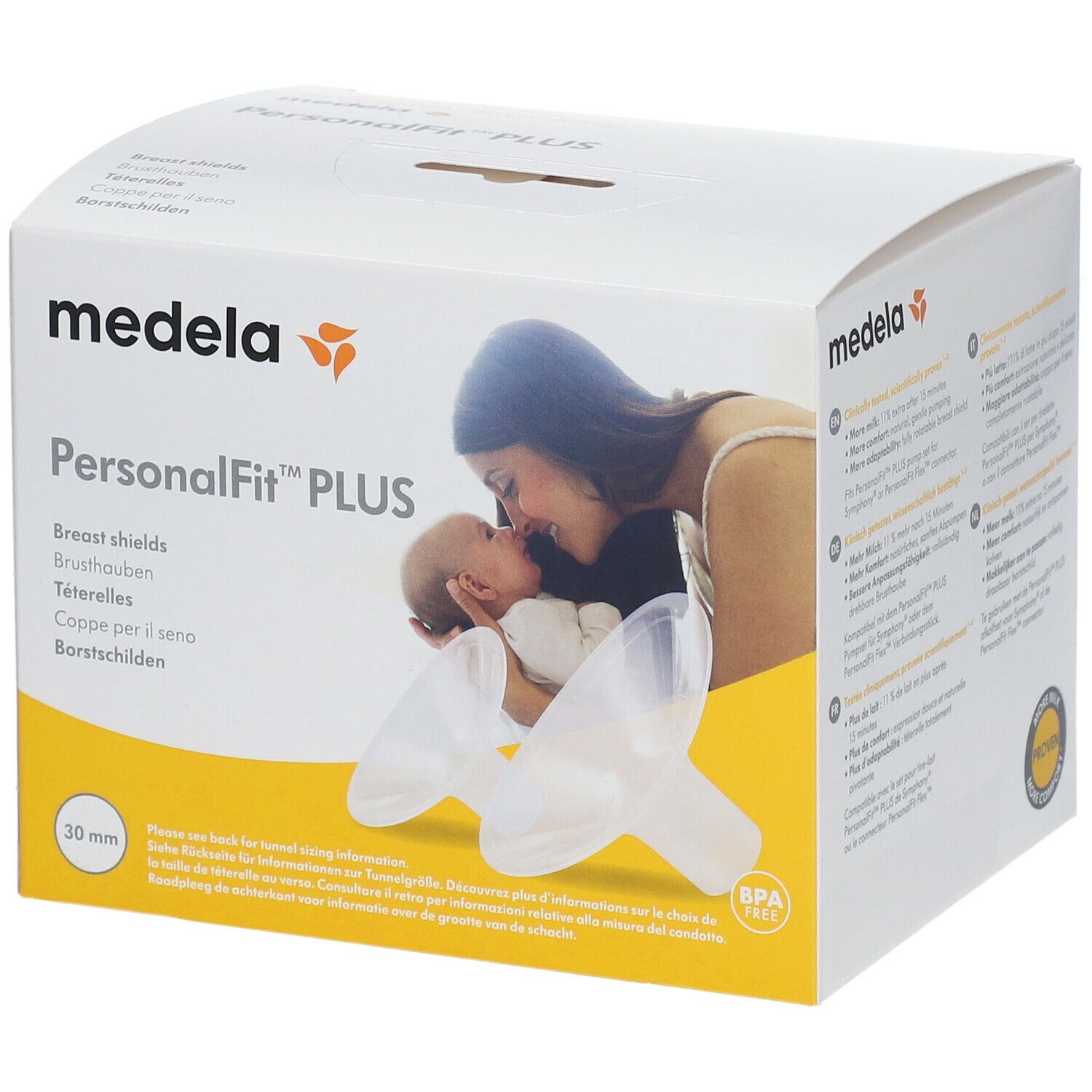 medela PersonalFit™  PLUS Brusthaube 2 St., Gr. XL 30 mm