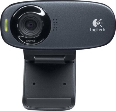 Logitech C310 HD Webcam - Sort