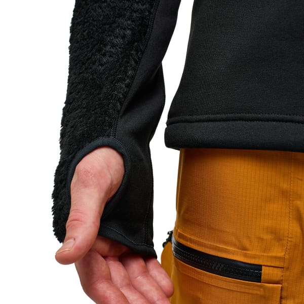 Veste polaire ski rando HAGLÖFS VASSI MID HOOD MEN TRUE BLACK