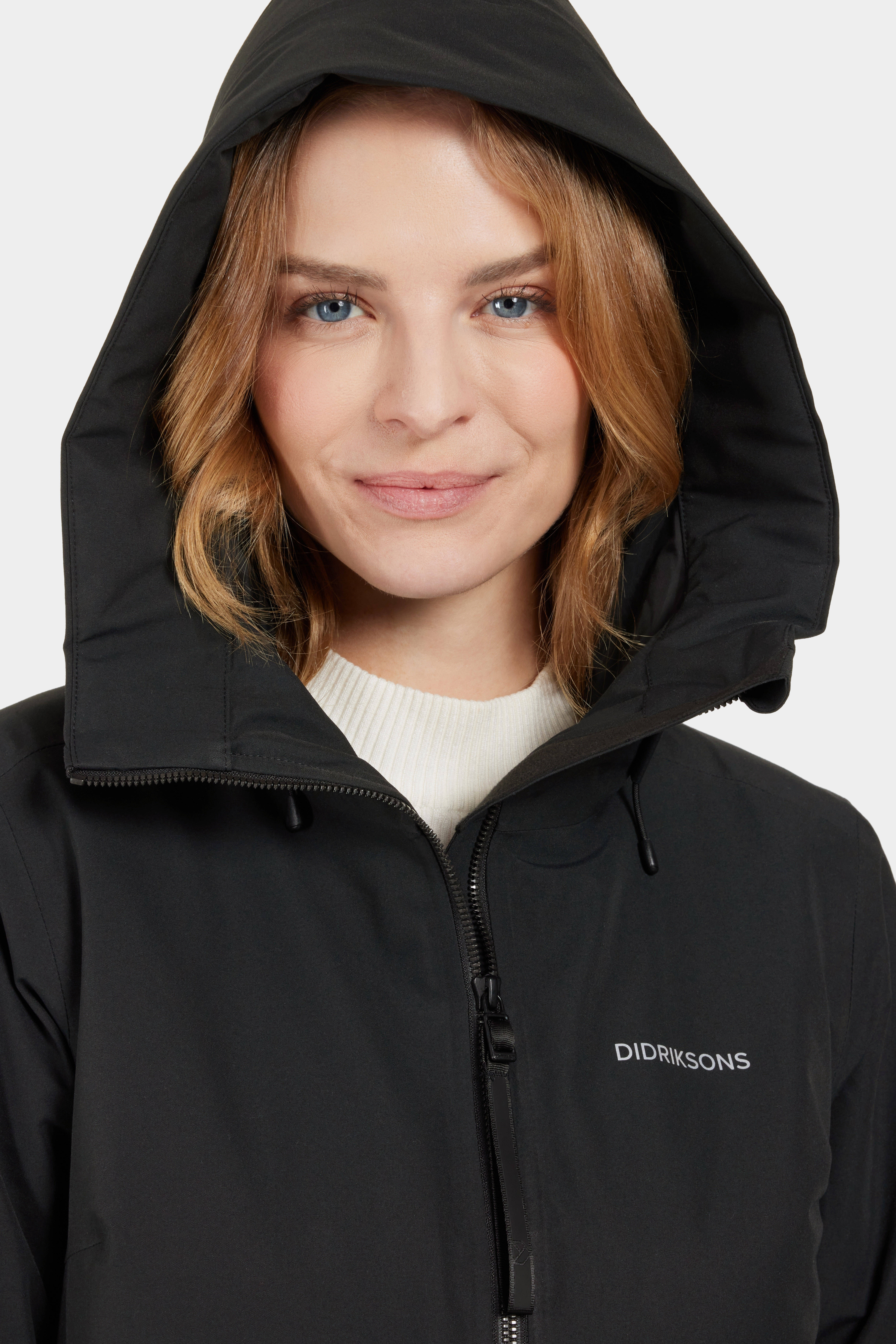 Didriksons parka Helle zwart