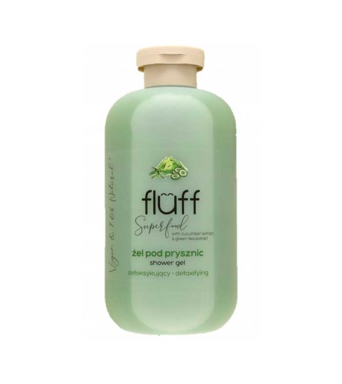 Fluff - *Superfood* - Gel de banho Detox - Pepino e chá verde