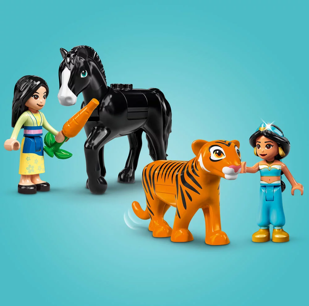 LEGO®DISNEY 43208 -  L’AVENTURE DE JASMINE ET MULAN