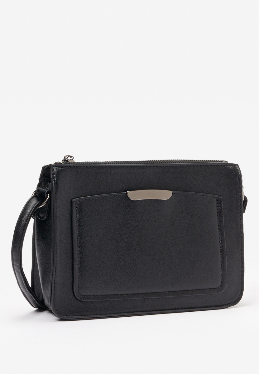 Sac bandoulière femme noire Optima