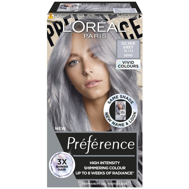 L'Oréal Paris Préférence Vivid Colors - 10.112 Silver Grey