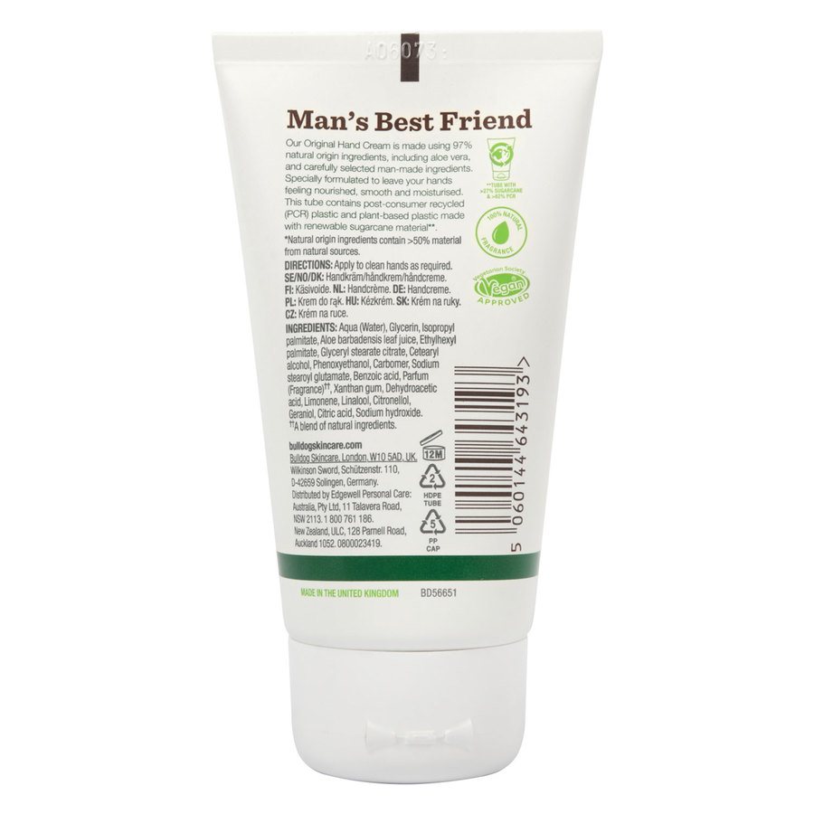 Bulldog Original Hand Cream 75ml