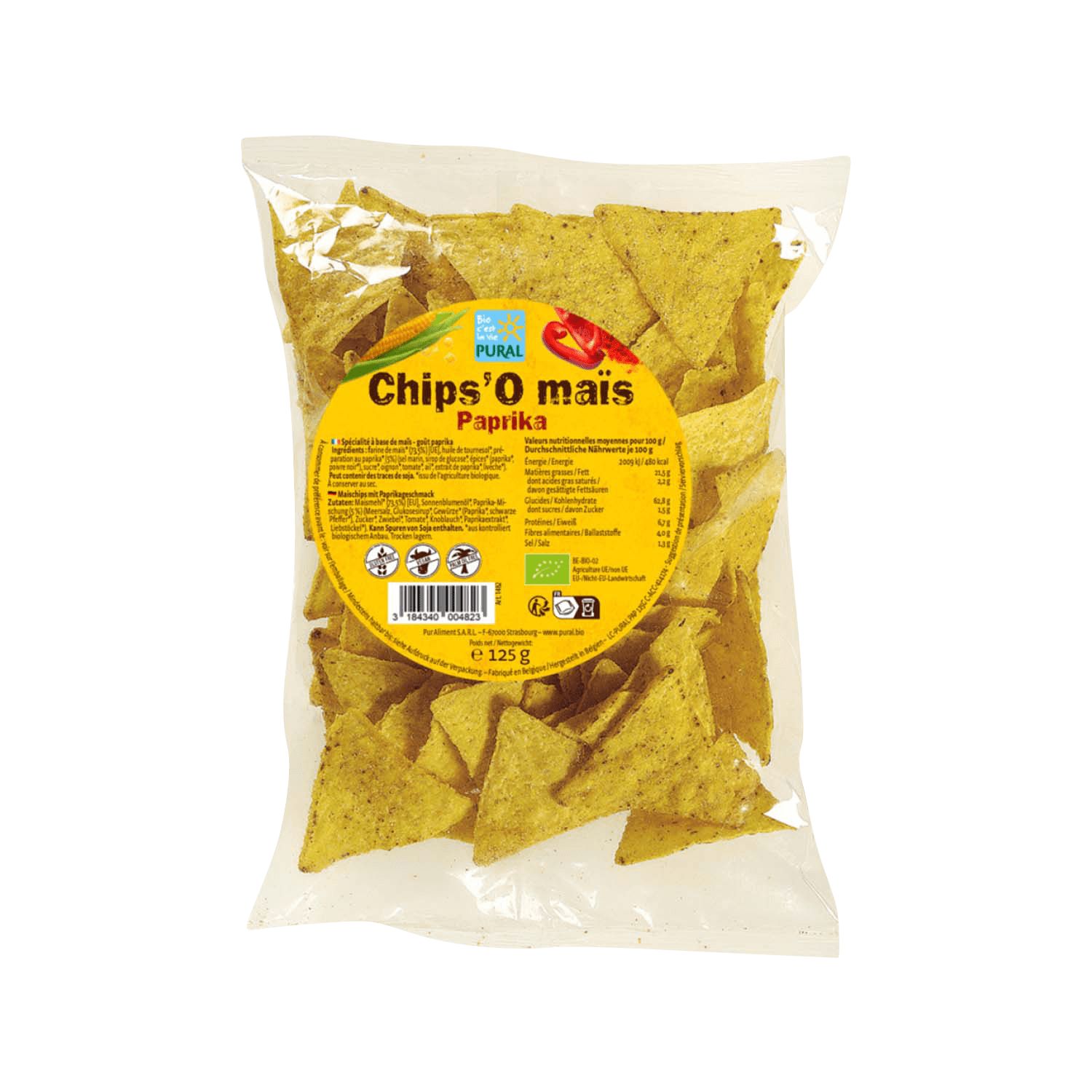 Pural MAIS-CHIPS Paprika