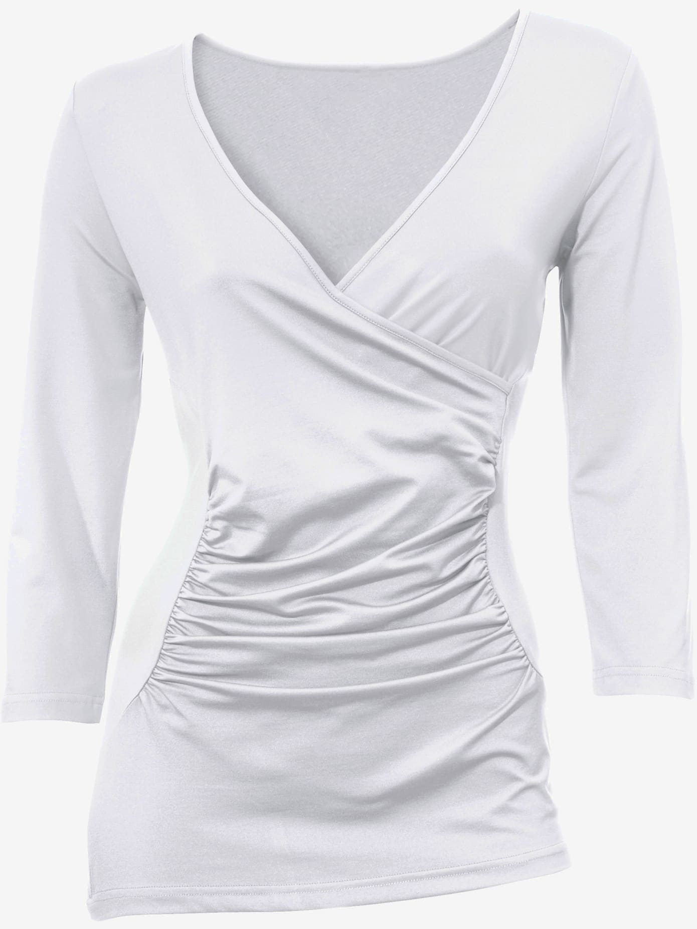 T-shirt cache-cœur effet cache-cœur tendance