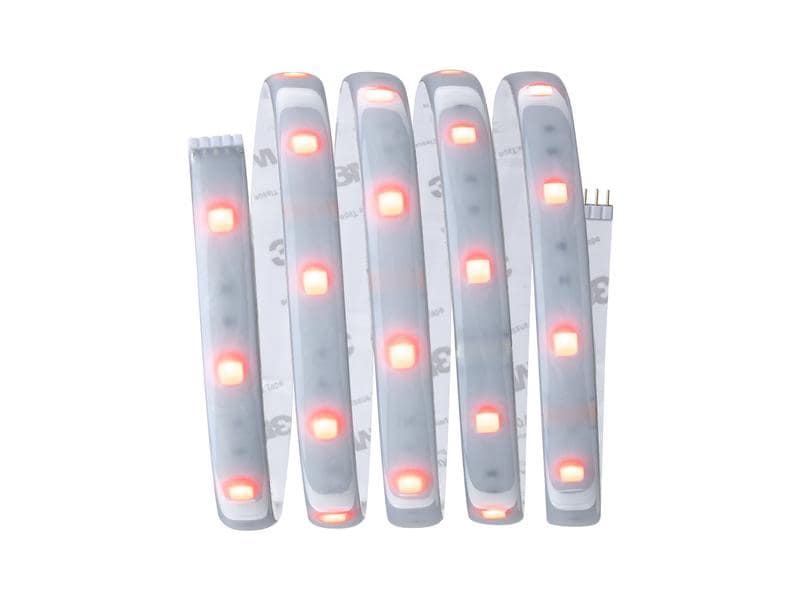 Paulmann LED-Stripe MaxLED 250 RGBW, 1.5 m Basisset Beschichteter LED-Streifen mit variabler Lichtfarbe, kürzbar