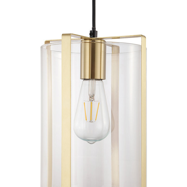 Suspension Saiphi GoodHome E27 or brillant