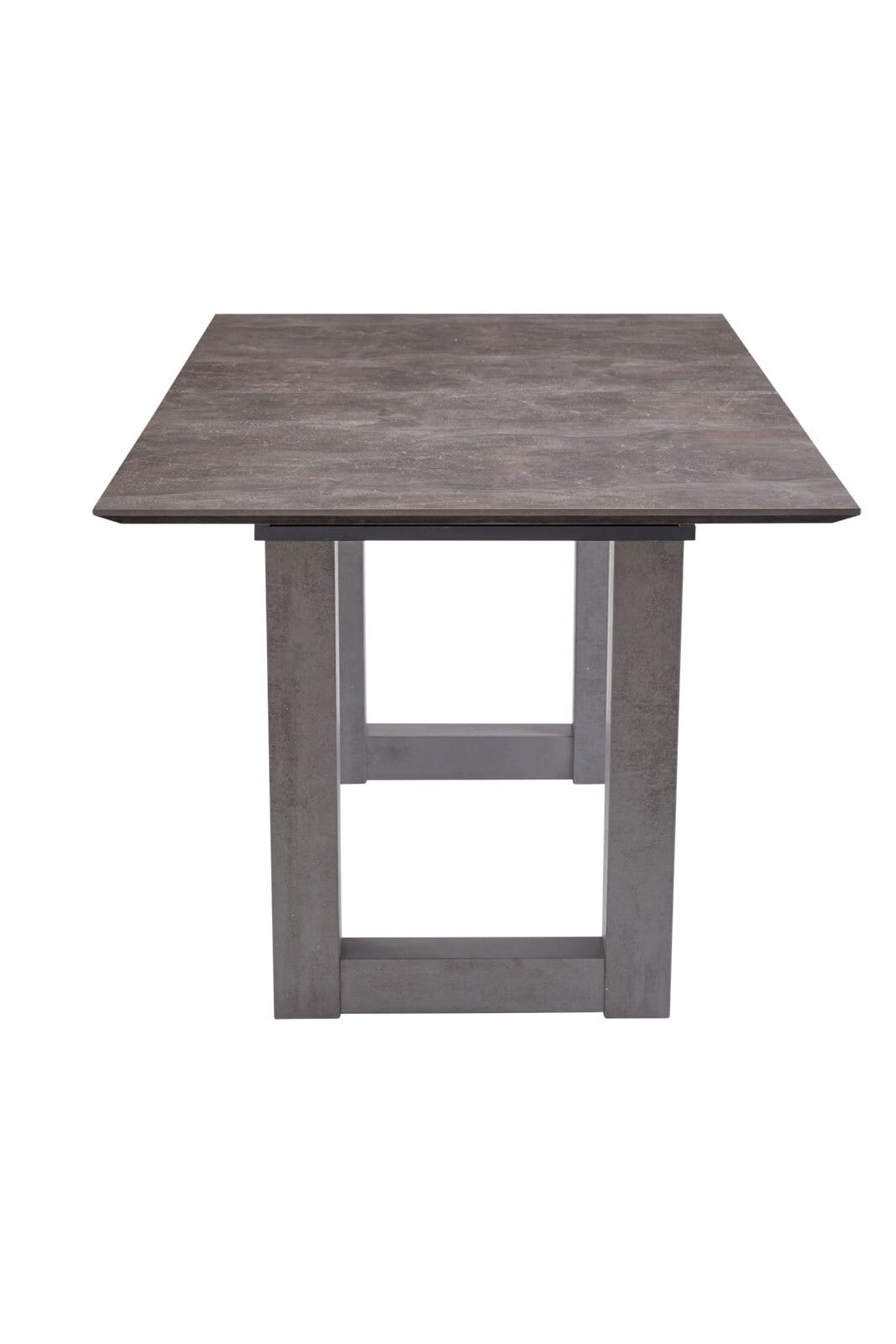 self Esstisch KASIMIR U 160-210 x 90 cm NB graphit