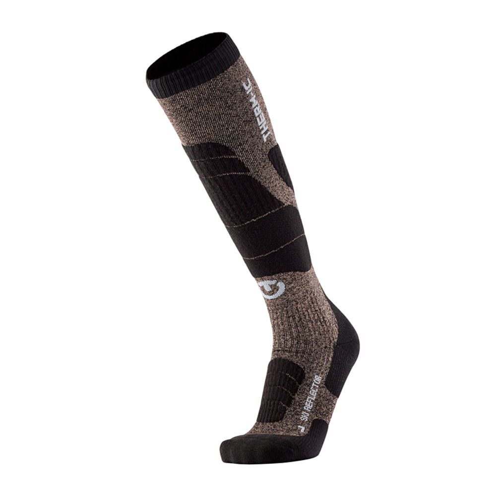 Therm-ic SKI MERINO REFLECTOR - Chaussettes ski bk/go