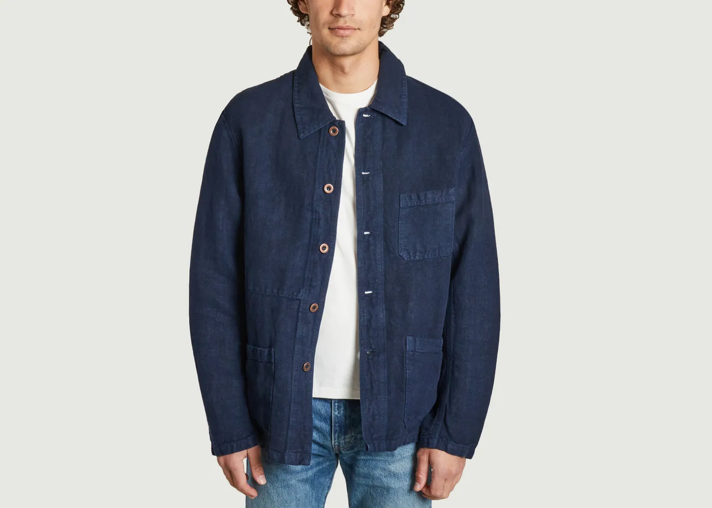 Veste de travail en lin 5C Vetra