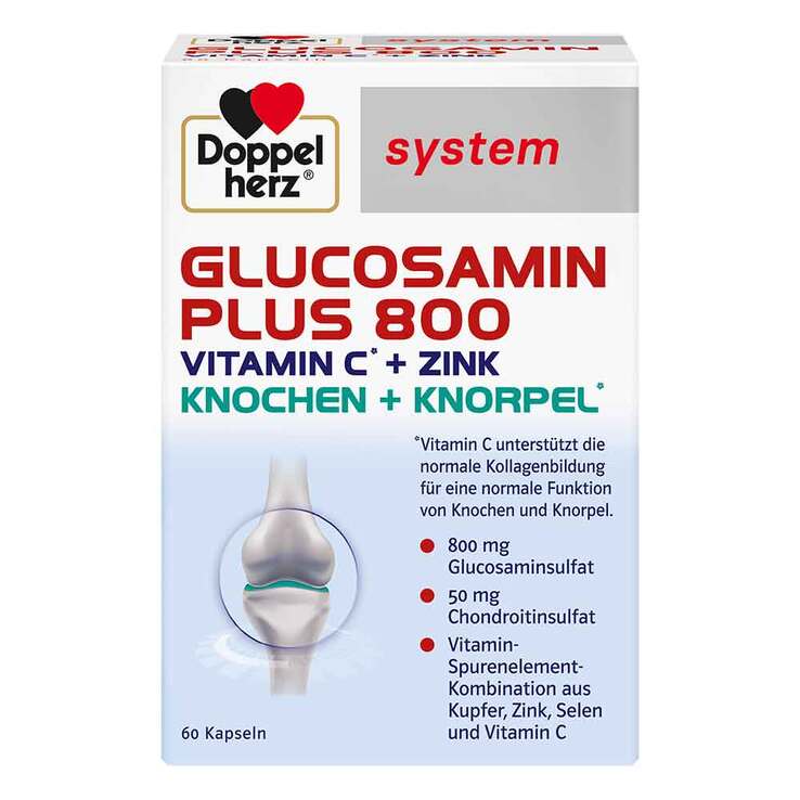 Doppelherz system Glucosamin Plus 800 Kapseln, 60 St