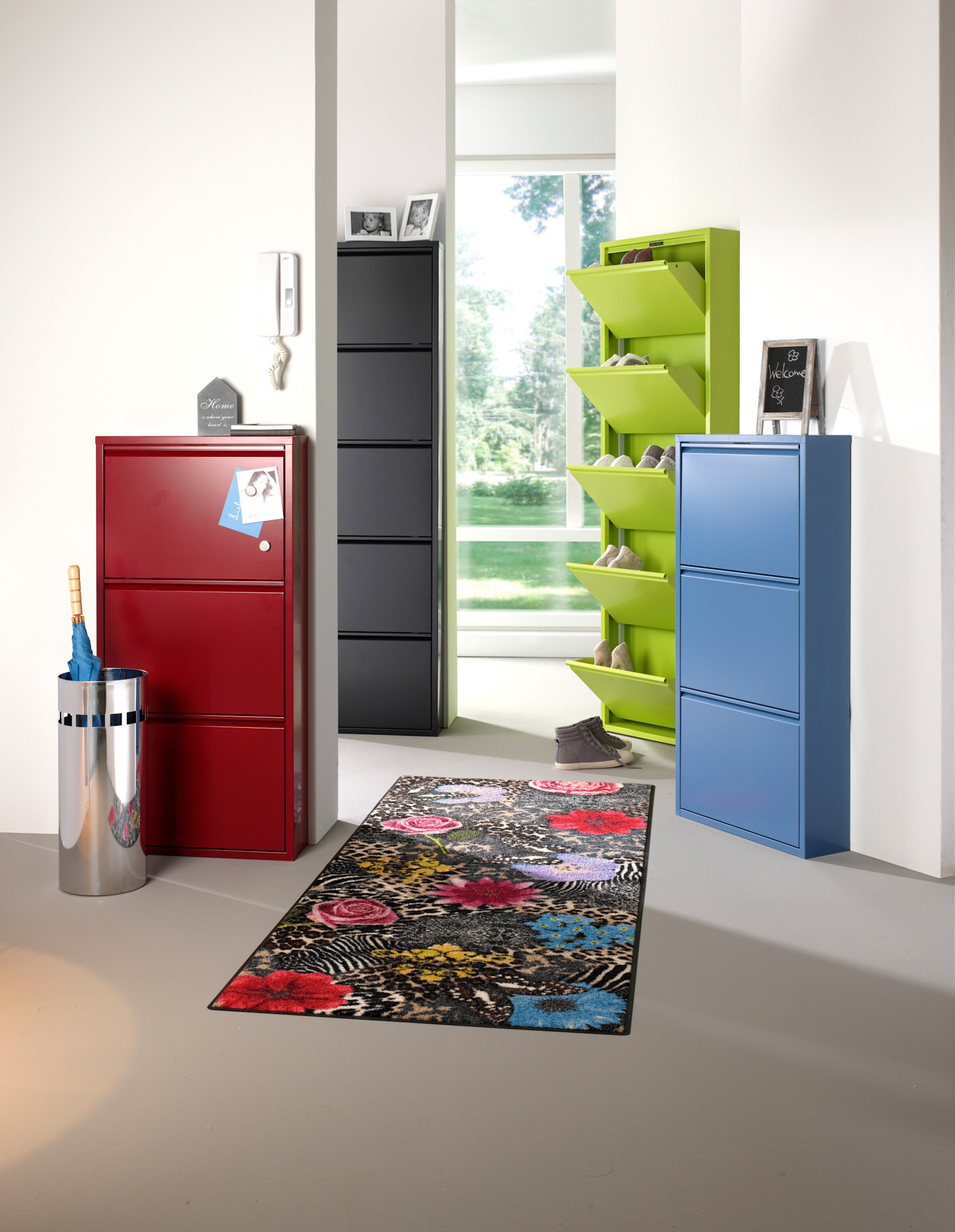 heine home Schuhkipper in rauchblau
