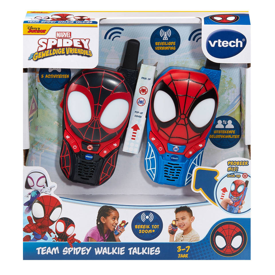 VTech Team Spidey walkie talkies