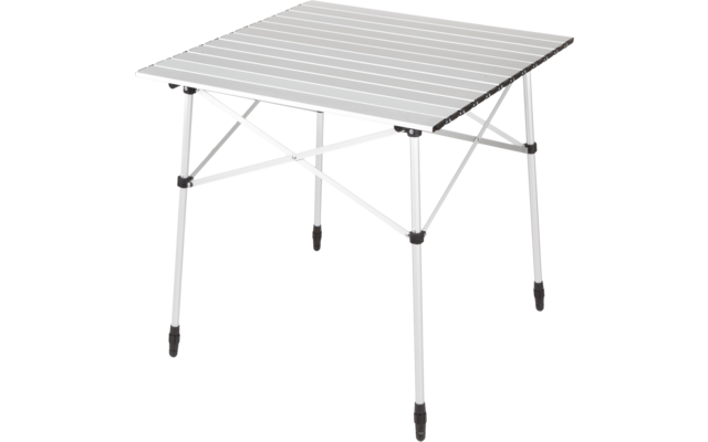 High Peak Sevilla Aluminium Campingtisch 70 x 70 cm silber