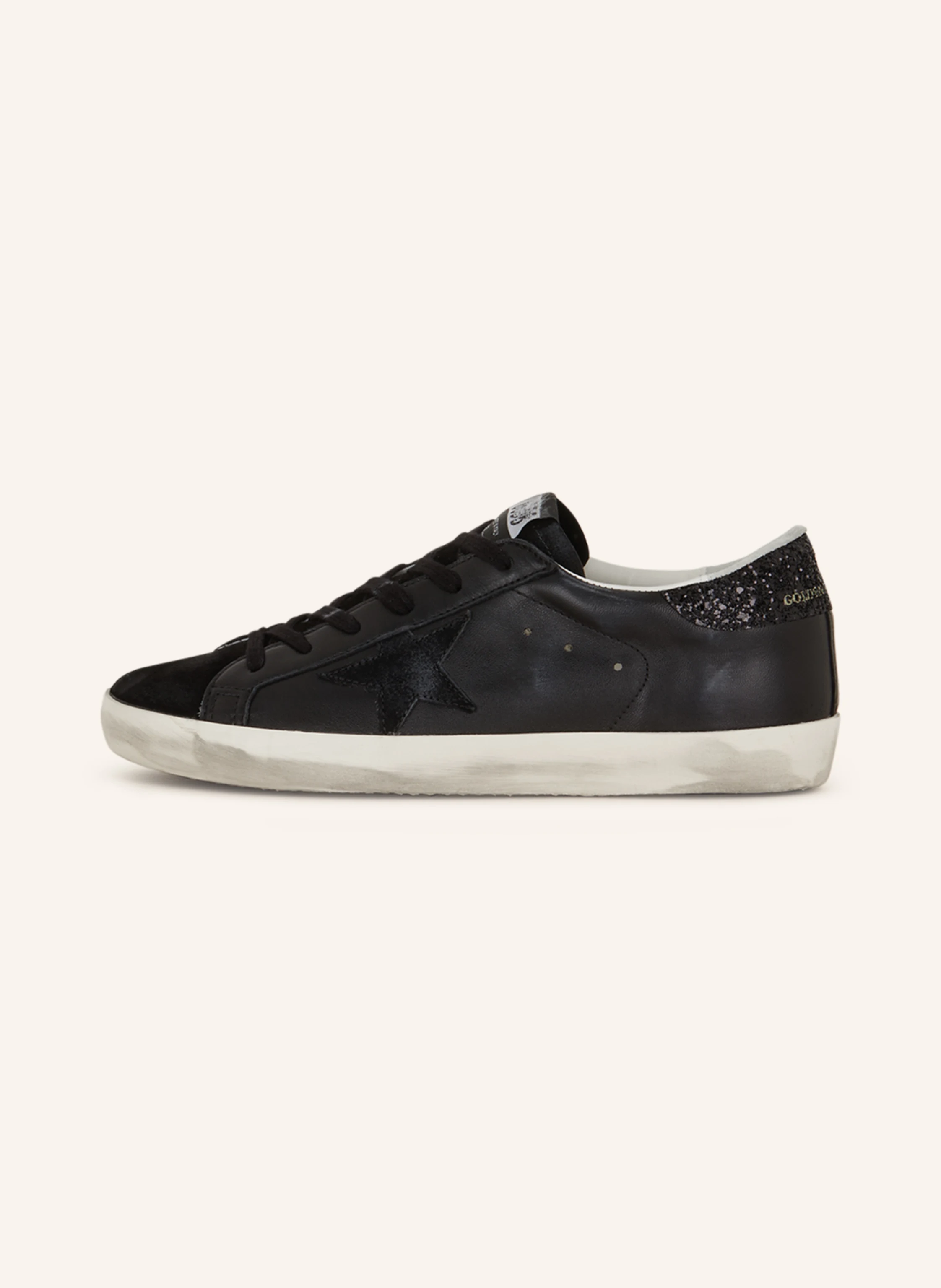 GOLDEN GOOSE Sneaker SUPER-STAR mit Pailletten