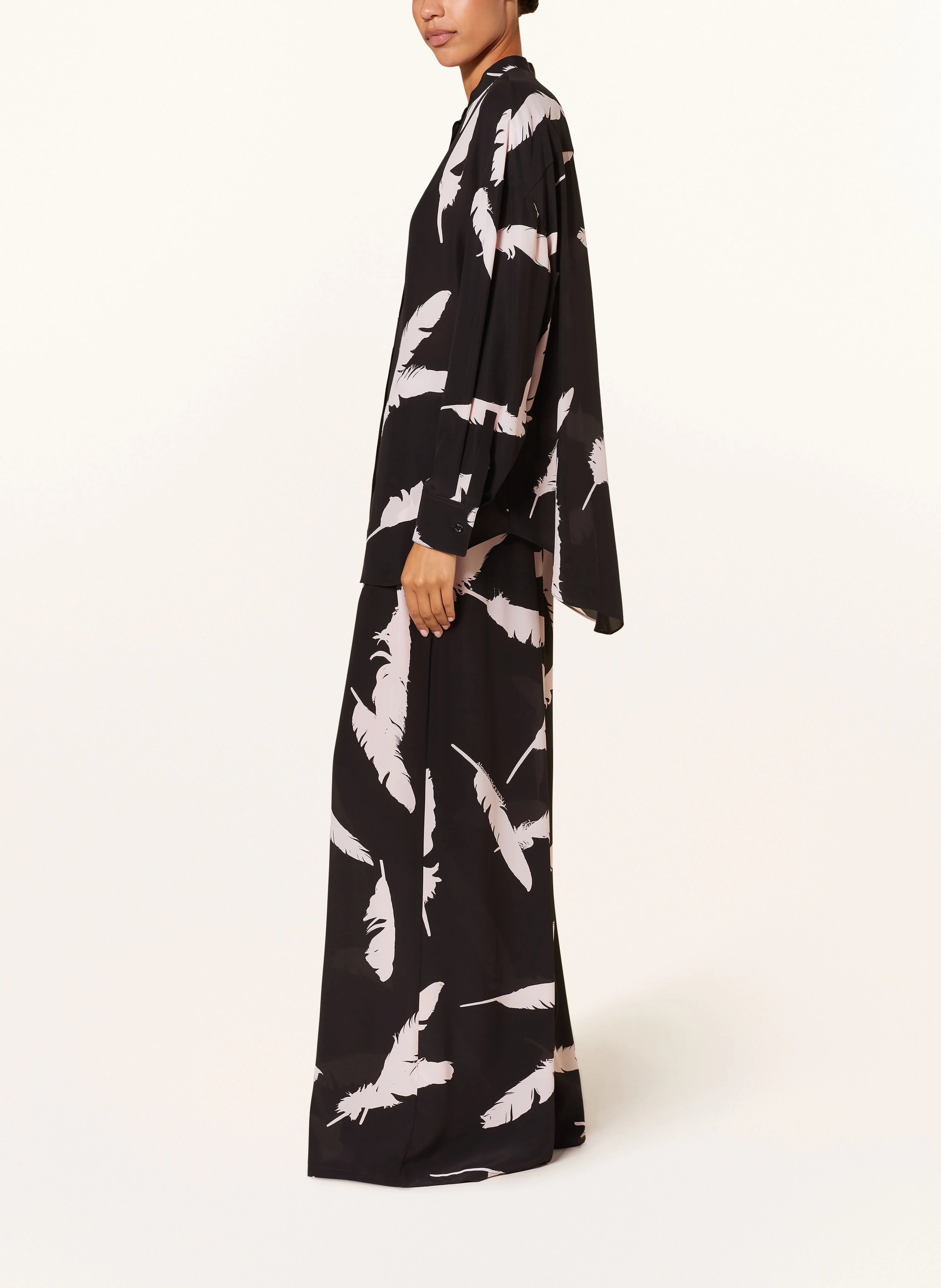 Alexander McQUEEN Marlenehose aus Seide