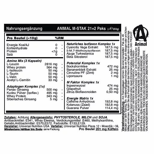 Universal Animal M-Stak