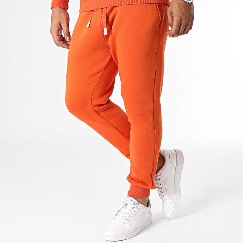 Ensemble Sweat Capuche Et Pantalon Jogging Orange