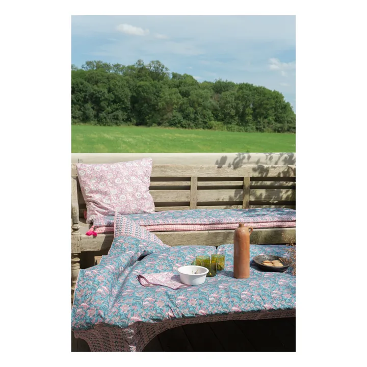 Louise Misha Taie d'oreiller Valerie en coton bio | Rose