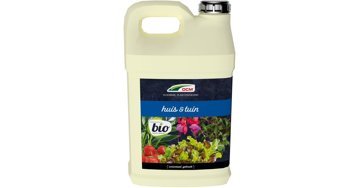 DCMVloeibare Plantenvoeding Huis & Tuin 2,5 L meststof
