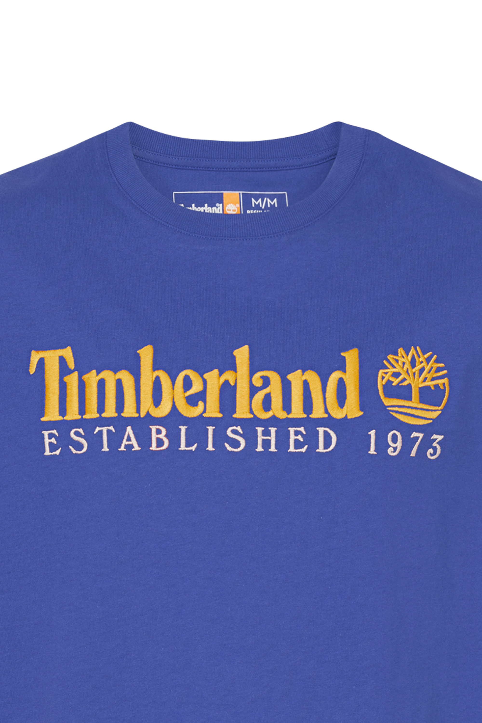 TIMBERLAND T-shirt 50TH 1973 SS Bleu