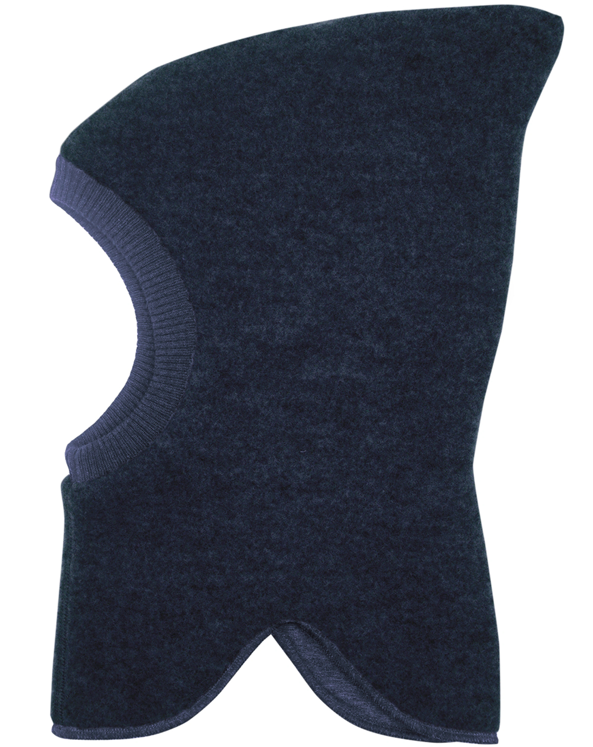 Woll-Schlupfmütze WINTER gefüttert in navy/indigo