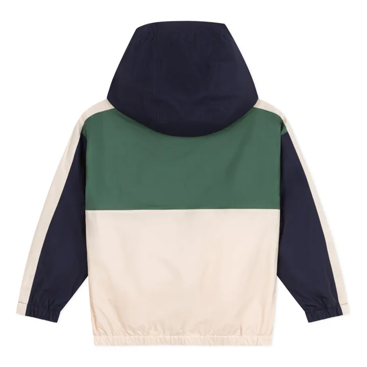 Petit Bateau Coupe-vent Mabrouk Colorbloc | Vert kaki