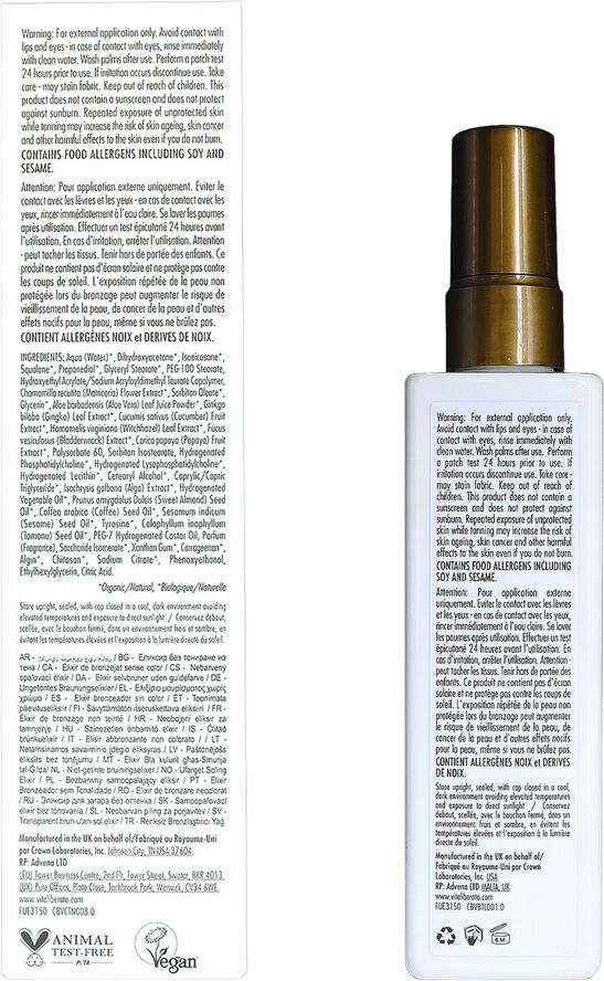 Vita Liberata Heavenly Tanning Elixir 150 ml