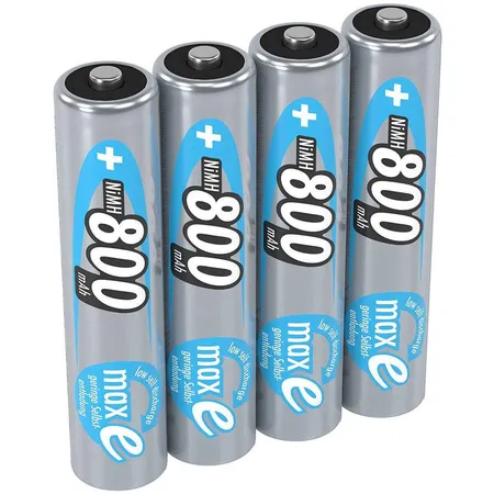 Ansmann Akku AAA Micro 800 mAh 1,2V NiMH 4 Stück