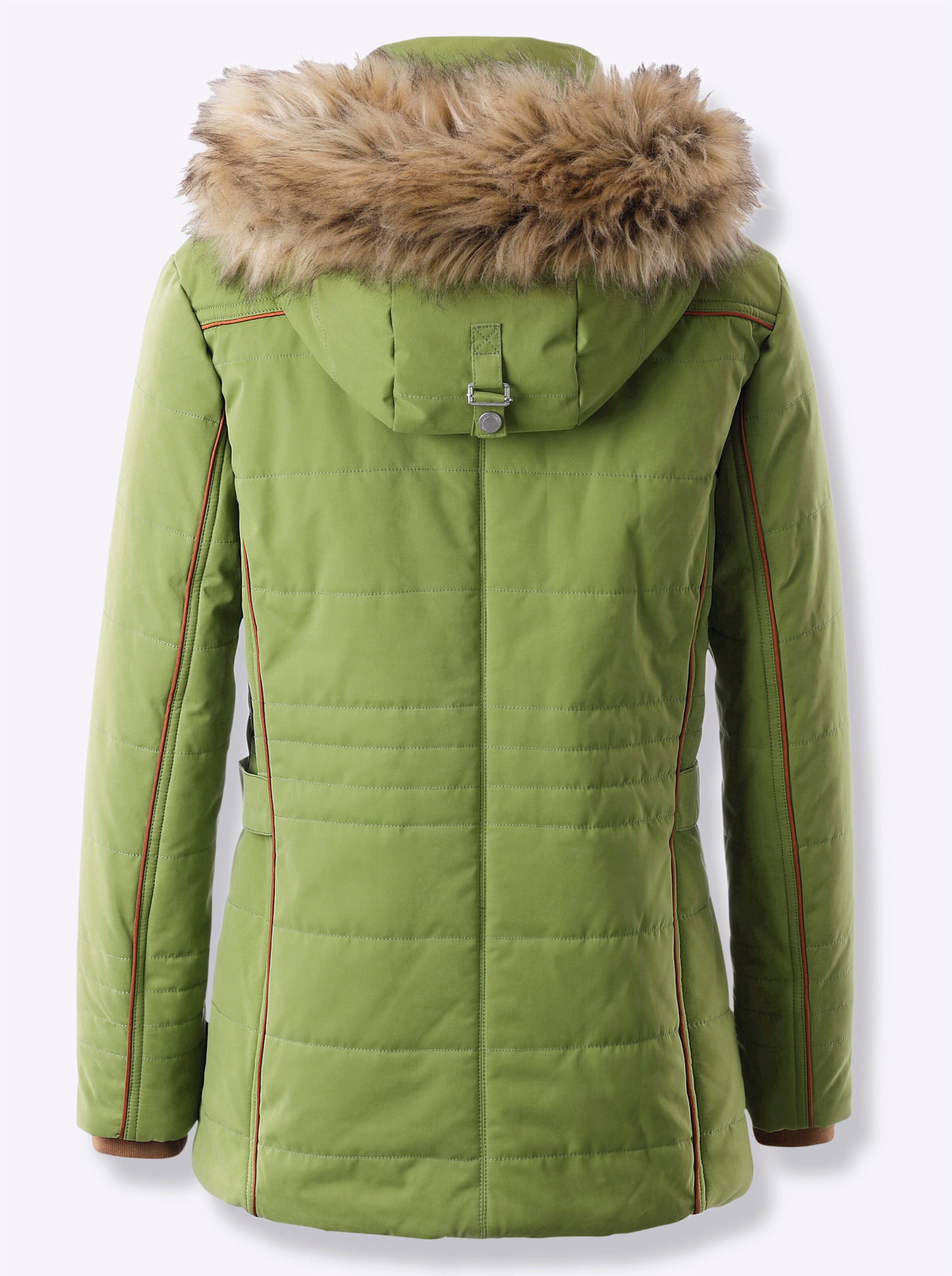 Steppjacke in grün