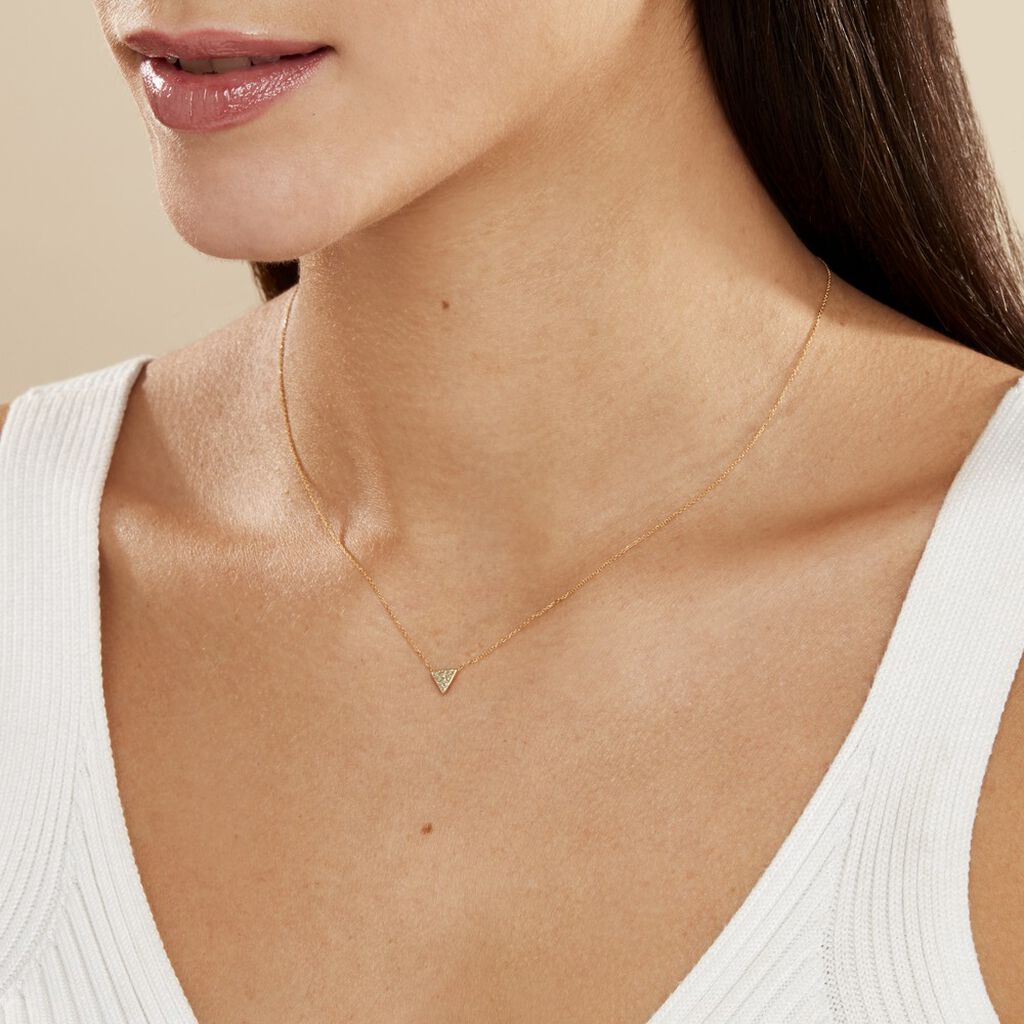 Collier Yora Or Jaune