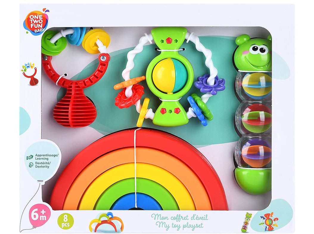 PLAYSET 1º IDADE ONE TWO FUN 4 PEÇAS