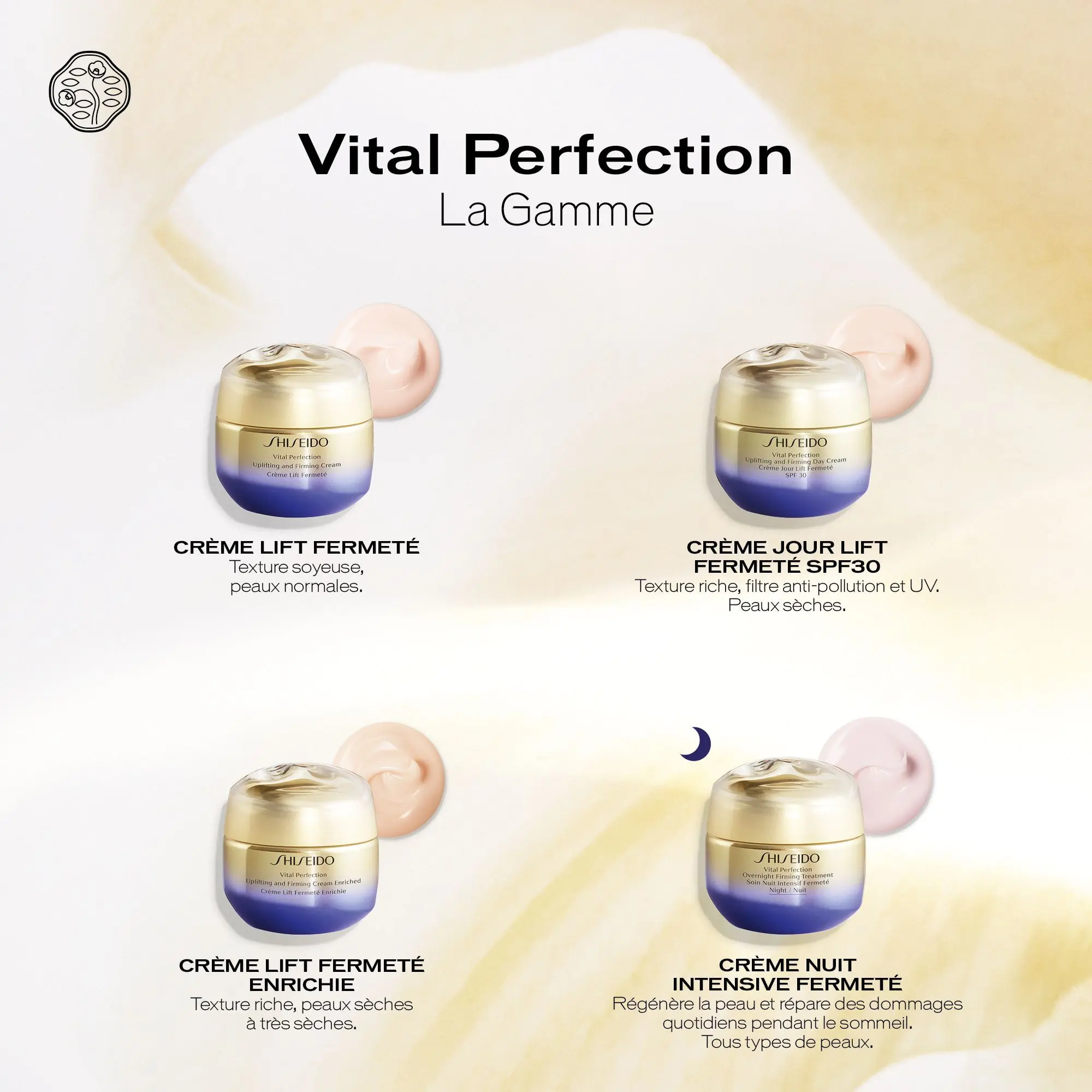 Shiseido - VITAL PERFECTION Crème Lift Fermeté Enrichie- Soin de jour