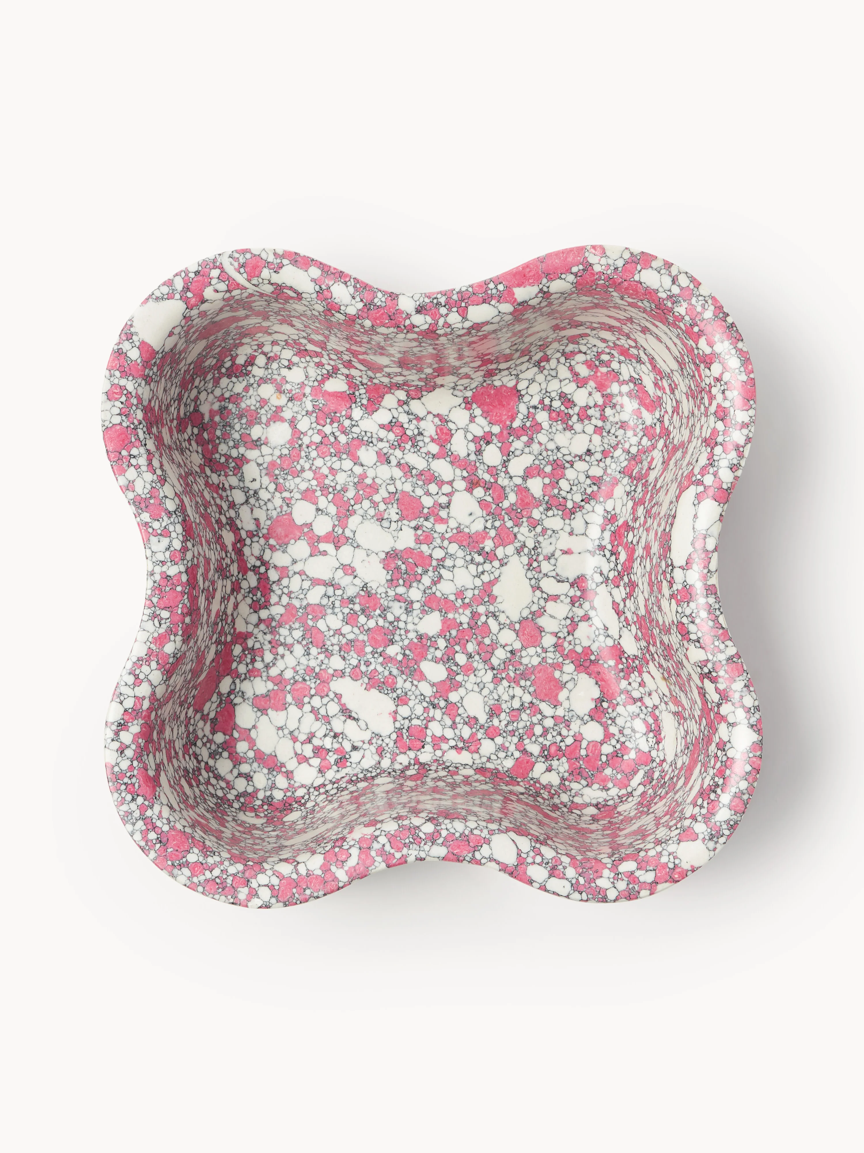 Decoratieve schalen Elara van kunstmarmer, 6-delig