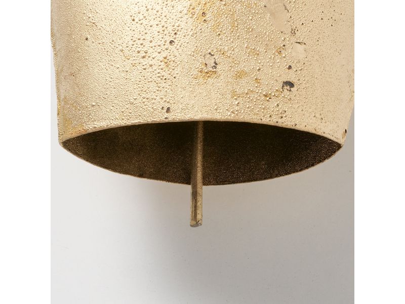 Boltze Aufsteller Kuhglocke Vilbert Metall, 18 x 20 cm Wohndekoration