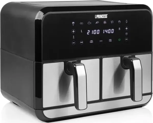 Princess 182074, Varmluftsteger, 8 L, 2 kg, 200 °C, 6 person(er), Kina