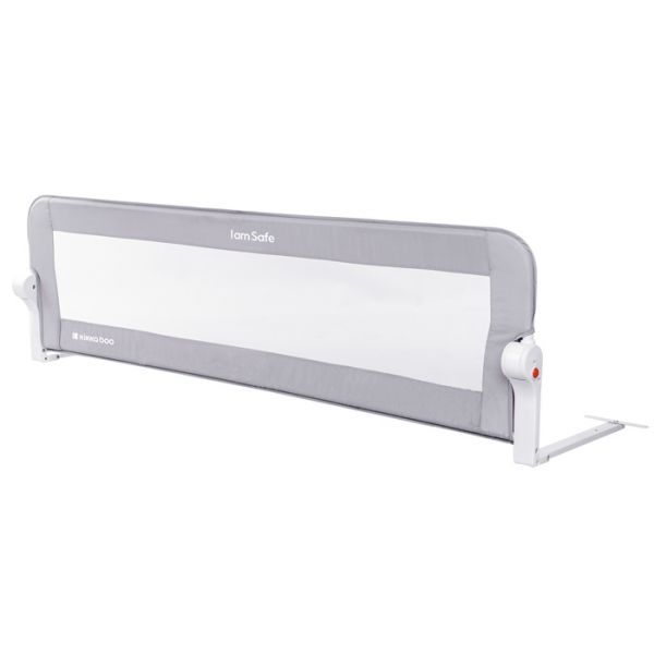 Kikkaboo Barreira de Cama 150cm i Am Safe Gris