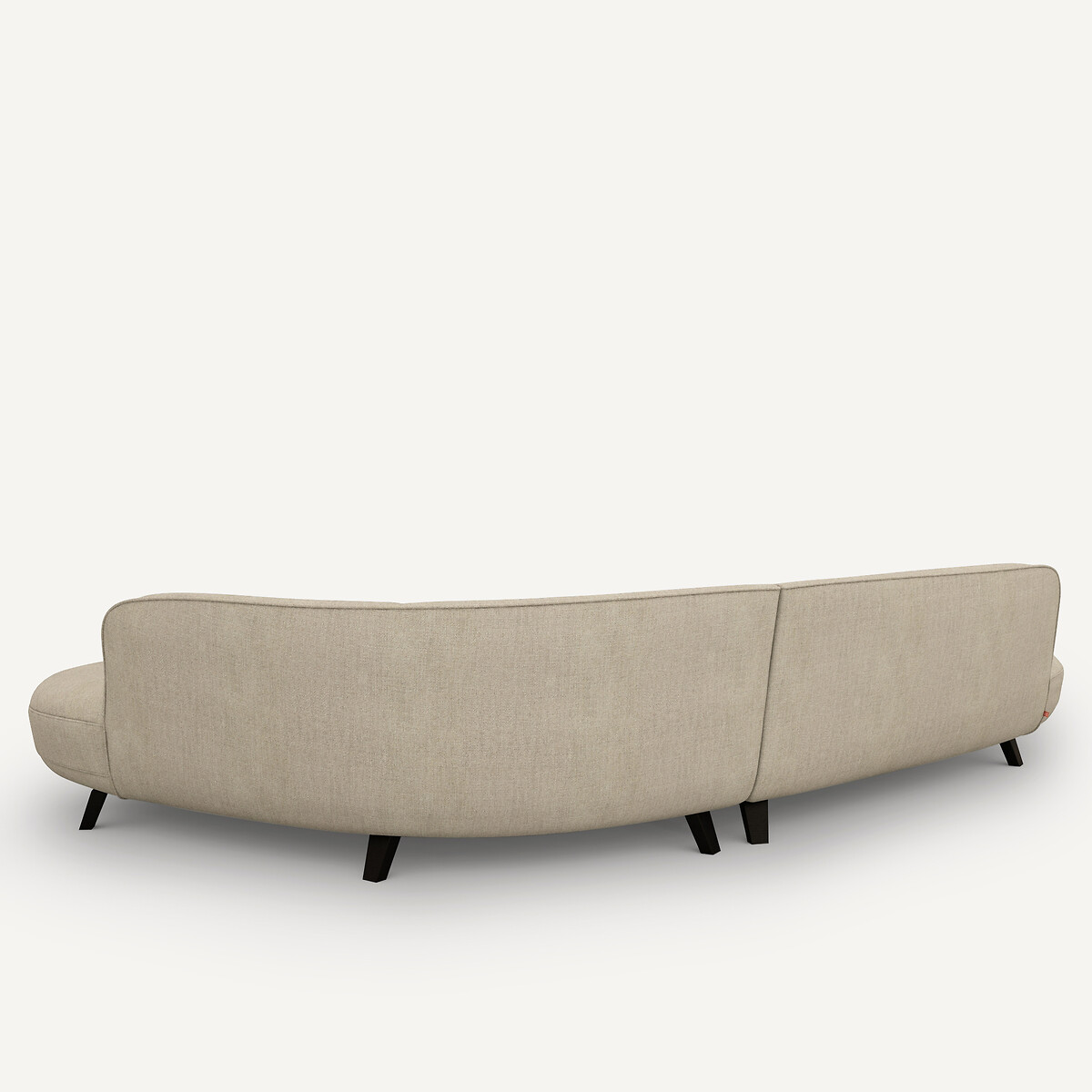 AM.PM<br>Sofá de canto em linho chambray, Rosebury