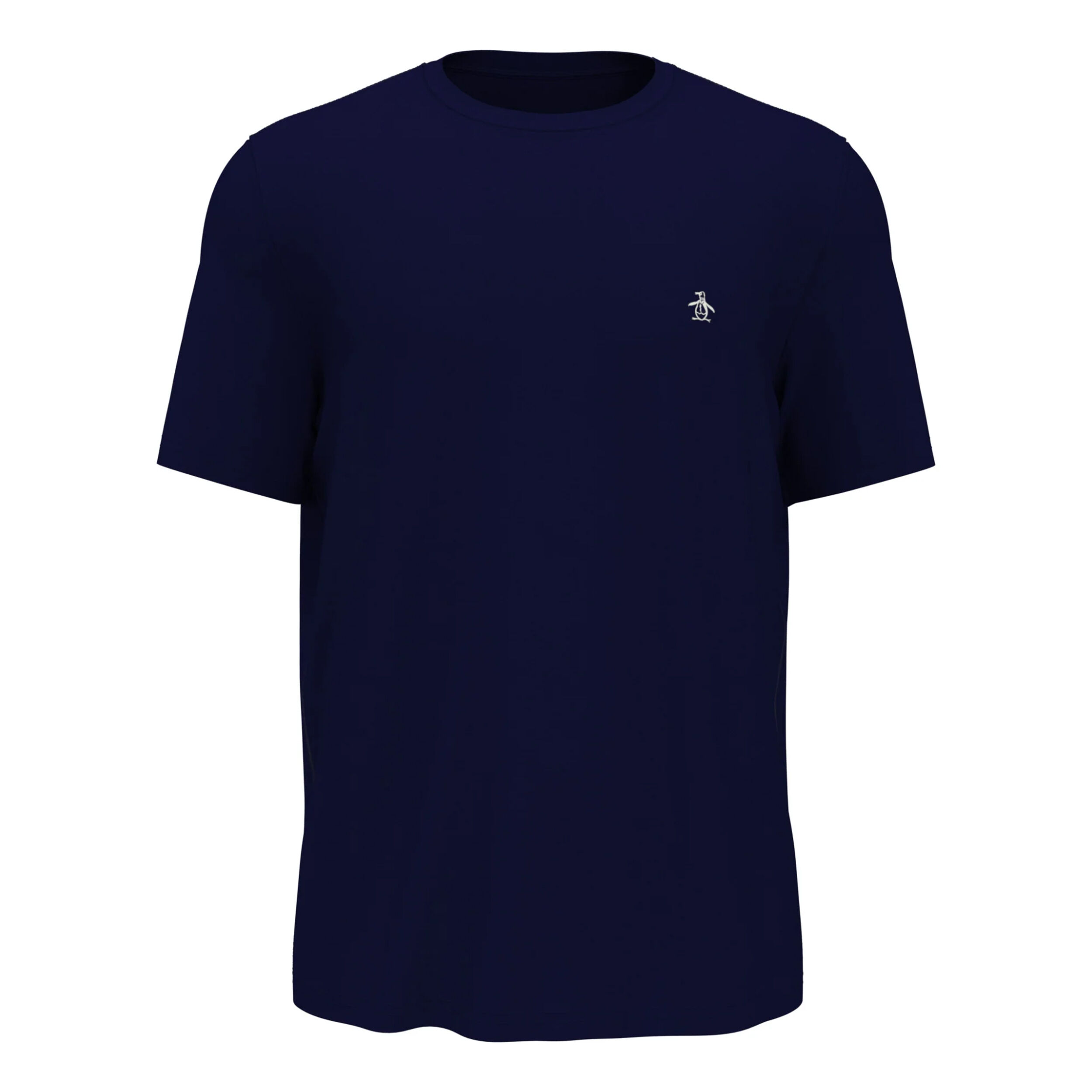 Original Penguin Solid T-shirt Hommes - Bleu Foncé