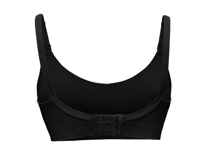 MEDELA Still-BH Keep Cool Ultra Schwarz Gr. XL Atmungsaktiver Schwangerschafts- und Still-BH
