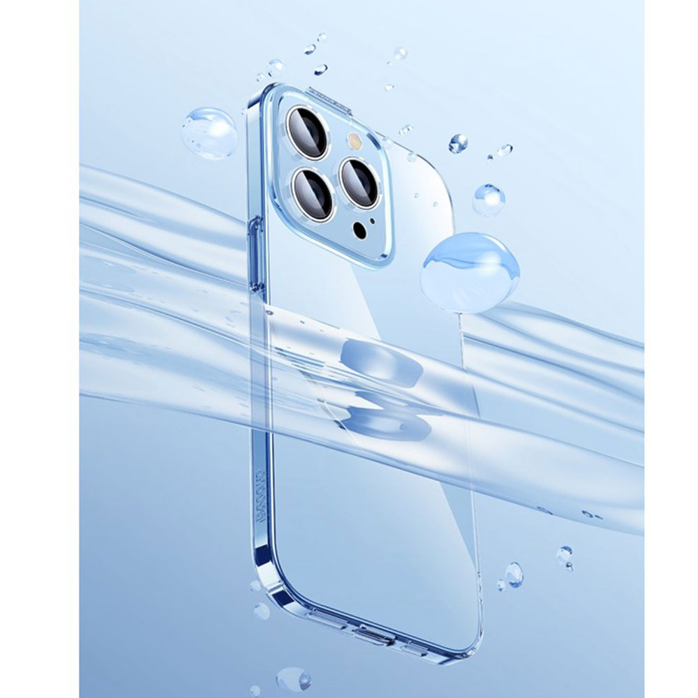 iPhone 14 Crystal Hardcase Hülle Ultra Thin mit Kameraschutz   Display Panzerglas - Transparent