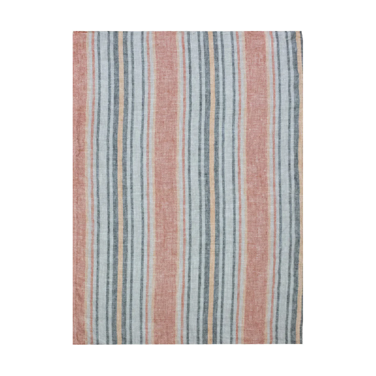 Torchon pur lin orange 50x70 Garnier Thiebaut