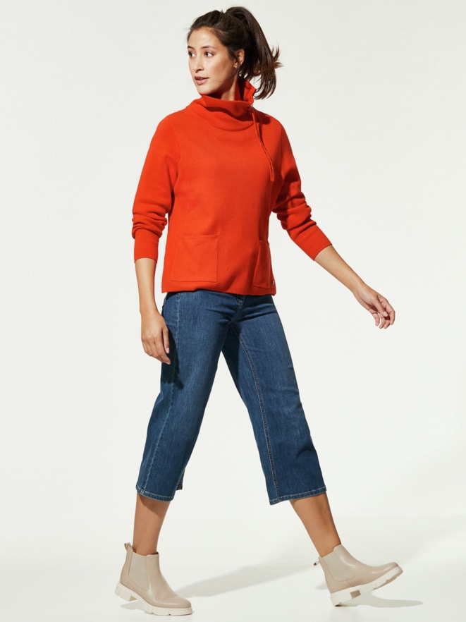 Zipper-Pullover Milano